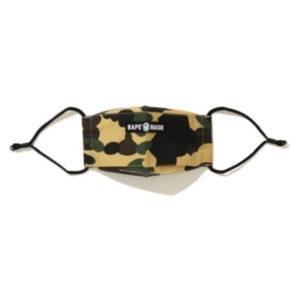 BAPE 1st Camo Mask Yellow Yellow 428440