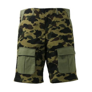 Sports shorts BAPE 1st Camo Multi Pocket Shorts Green Green 428917