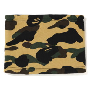 Scarf BAPE 1st Camo Neck Warmer Yellow Yellow 428926