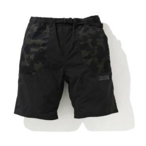 Sports shorts BAPE 1st Camo Pocket Shorts Black Black 429002