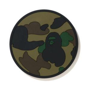 BAPE 1st Camo Reversible Rubber Coaster Green Green 429668