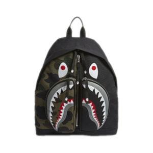 Backpack BAPE 1st Camo Shark Day Pack Green Green 431471