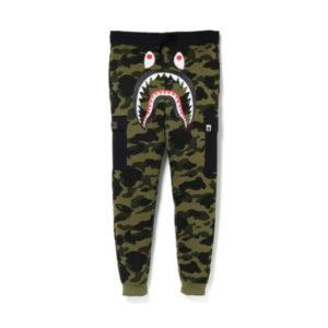 Sweatpants BAPE 1st Camo Shark Slim Sweat Cargo Pants Green Green 433716