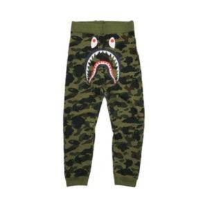 Sweatpants BAPE 1st Camo Shark Slim Sweatpants Green Green 433929