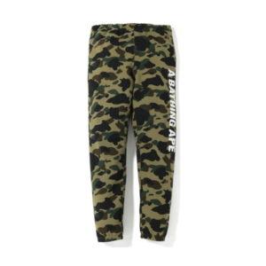 Sweatpants BAPE 1st Camo Side Logo Slim Sweatpants Green Green 434868