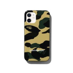 Protective case BAPE 1st Camo iPhone 12 Mini Case Yellow Blue 423217