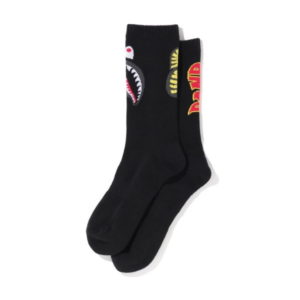 Sports socks BAPE 2Nd Shark Socks (FW20) Black Blue 448537