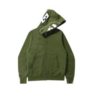 BAPE 2nd Ape Full Zip Hoodie Oliverab White 444529