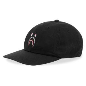 Baseball Cap BAPE 2nd Shark Panel Cap Black Black 445170