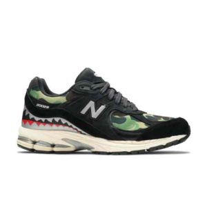 BAPE x New Balance 2002R Apes Together Strong – Black Camo M2002RBF