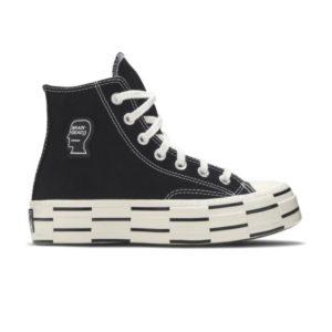 Brain Dead x Converse Chuck 70 High Black Sneakers Green 170549C