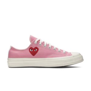 Sneakers Comme des Garçons PLAY x Converse Chuck 70 Low Bright Pink Black 168304C