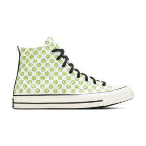 Converse Chuck 70 Happy Camper High Allover Smiley Faces Sneakers 167637C