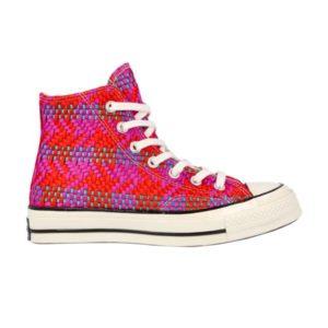 Converse Chuck 70 Hi Culture Weave Sneakers – Red Pink 167990C