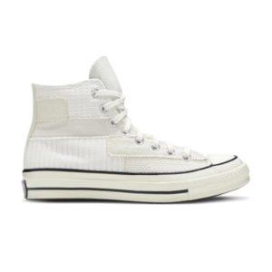 Converse Chuck 70 Hi Mono Patchwork Sneakers – Antique White 167139C