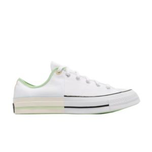 Converse Chuck 70 Low White Green Sneakers 171181C