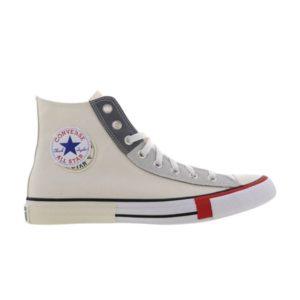 Converse Chuck Taylor All Star High Double Logo Sneakers – Beige Black 168267C