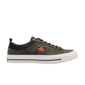 Converse One Star Olive Sneakers Red 162544C