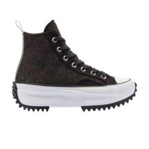 Converse Run Star Hike High Black Ice – Black Silver White 169437C