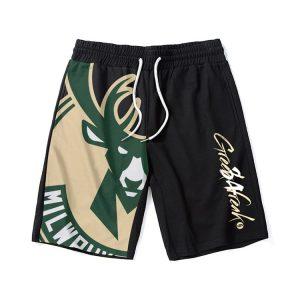 DPOY Bucks Greek Freak Logo Shorts 419943