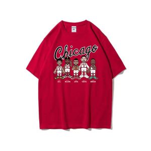 DPOY Chicago Bulls Elite Print T-Shirt White 418514