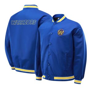 Bomber DPOY Golden State Warriors Logo Bomber 421346