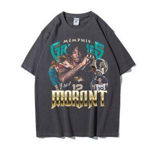 DPOY Grizzlies Morant two-sided Print T-shirt 418600