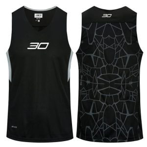 Sports Tank Top Daiong Curry Pattern V-cut Undershirt 447748