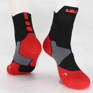 Sports socks Daiong James Black-Red Socks Tang 448560