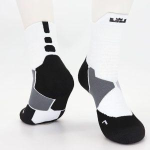 Sports socks Daiong James White-Grey Socks 448527