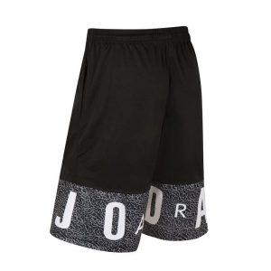 Daiong Jordan Letters Black Shorts White 440988