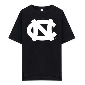 Daiong NC Logo White T-Shirt Burgundy 455653