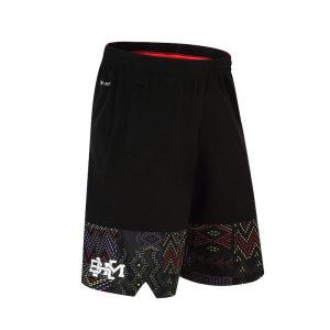 Daiong Patched Black Cut Shorts 440539