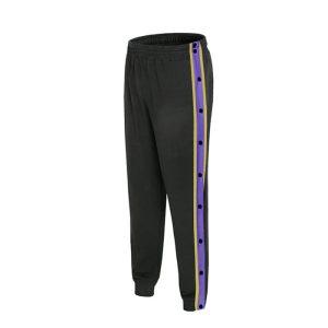 Daiong Purple Stripes Button Pants 456184