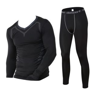 Compression Suit Daiong Tech Black Longsleeve Set Black 438482