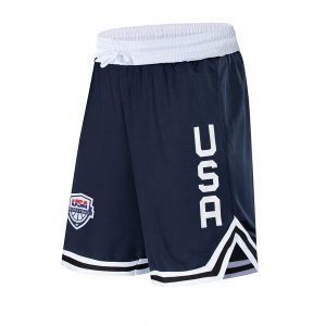 Daiong USA Blue Cut Shorts 439777