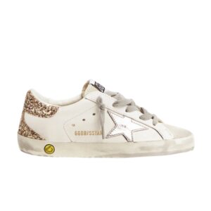 Sneakers Golden Goose Superstar Kids White Gold Glitter GYF00102 F000980 10479