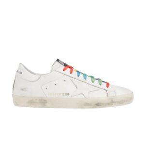 Golden Goose Superstar Low Rainbow Sneakers Black F35MS590 Q41