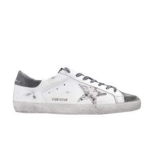 Golden Goose Superstar White Gray Python Sneakers GMF00101 F002045 10772