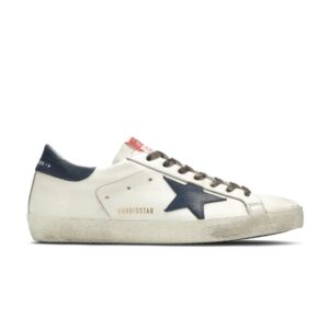 Golden Goose Superstar White Night Blue Camo Sneakers Grey GMF00101 F000343 10280