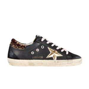 Sneakers Golden Goose Wmns Superstar Black Leopard Net GWF00104 F001875 90272