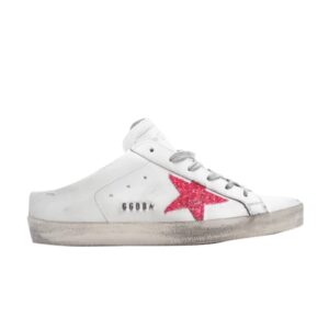 Sneakers Golden Goose Wmns Superstar Sabot White Pink Fluorescent Blue GWF00110 F002560 10475