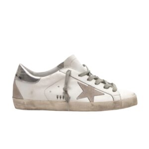 Sneakers Golden Goose Wmns Superstar White Silver Gray GCOWS590 W77