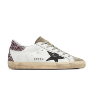 Sneakers Golden Goose Wmns Superstar White Black Glitter GWF00102 F002463 81497