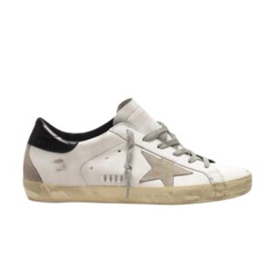 Sneakers Golden Goose Wmns Superstar White Black Rear GCOWS590 W55