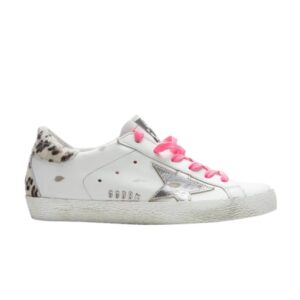 Sneakers Golden Goose Wmns Superstar White Cream Leopard Red GWF00102 F002472 10881