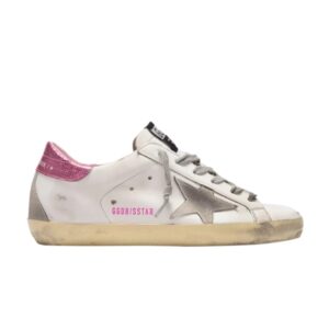 Sneakers Golden Goose Wmns Superstar White Fuchsia Lizard White G36WS590 T21