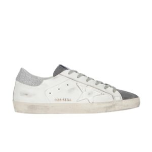 Sneakers Golden Goose Wmns Superstar White Silver Black GWF00101 F000125 10211