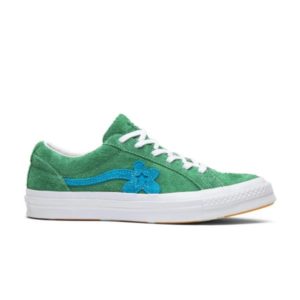 Sneakers Golf Le Fleur x Converse One Star Ox Jolly Green Black 160322C