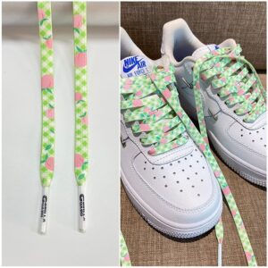 Gorilla Guard Air Force 1 '07 LX Peach Green Laces 465469